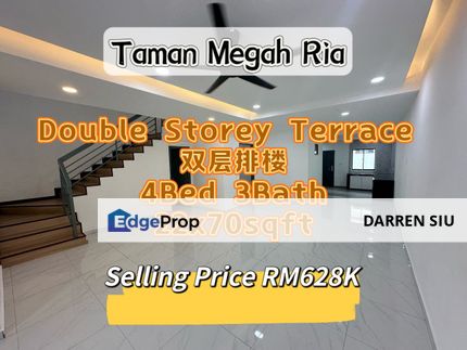 Megah Ria / Double Storey / 22x70st / Fully Renova, Johor, Masai