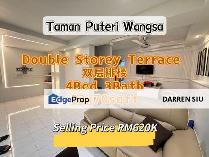 Taman Puteri Wangsa / Fully Renovated / 2 Storey T, Johor, Ulu Tiram