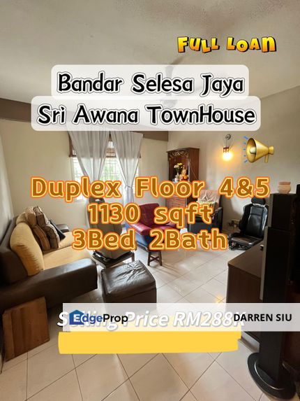 Full Loan / Selesa Jaya / Sri  / Duplex 4&5 Floor , Johor, Skudai