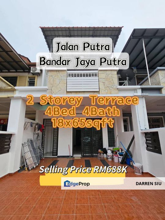 Jaya Putra / 2 Storey / 18x65st / 4Bed 4Bath, Johor, Johor Bahru