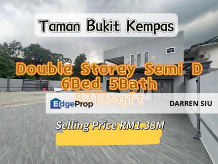 Bukit Kempas / 2 Storey Semi D , Johor, Ipoh