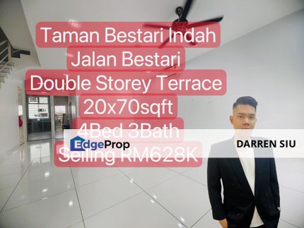 Taman Bestari Indah/ Double Storey Terrace/ Guard, Johor, Ulu Tiram