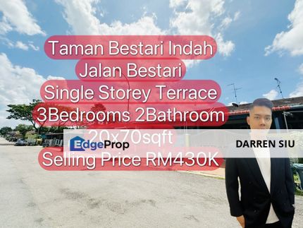 Bestari Indah / Ulu Tiram / Single Storey Terrace , Johor, Ulu Tiram