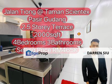 Pasir Gudang / Taman Scientex / 2.5Storey Terrace , Johor, Pasir Gudang