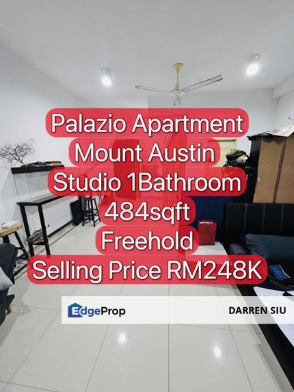 Mount Austin / Palazio Apartment / Studio , Johor, Johor Bahru