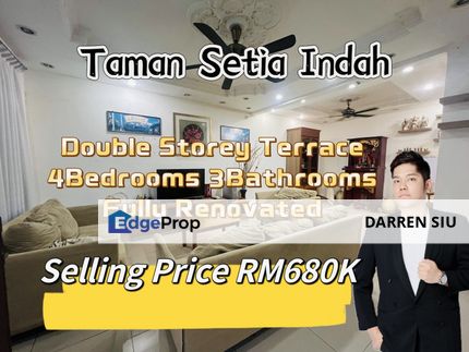 Setia Indah / Double Storey / 4Bed3Bath / 20x70st, Johor, Johor Bahru