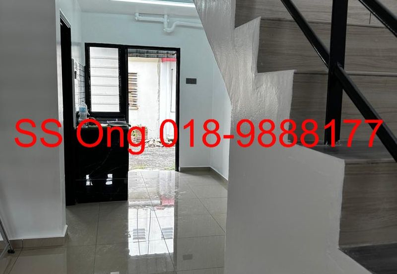Double Storey Terraced landed at Bandar Cassia, Taman Crescentia Park, Batu Kawan For rent, near to simpang ampat, science park