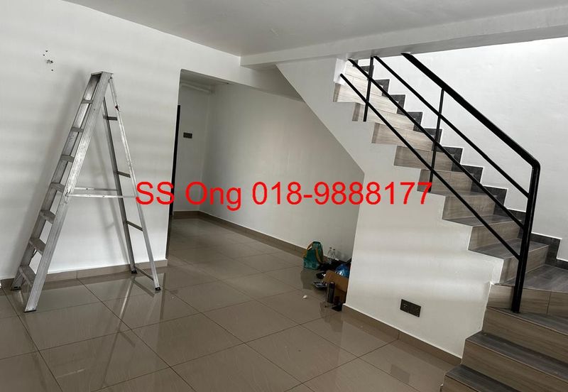 Double Storey Terraced landed at Bandar Cassia, Taman Crescentia Park, Batu Kawan For rent, near to simpang ampat, science park
