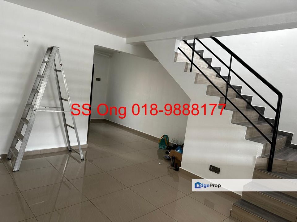 Double Storey Terraced landed at Bandar Cassia, Taman Crescentia Park, Batu Kawan For rent, near to simpang ampat, science park, Penang, Batu Kawan