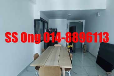 Sinaran Residence, Batu Kawan 2 bedrooms Fully Furnished For rent, near to simpang ampat, science park
