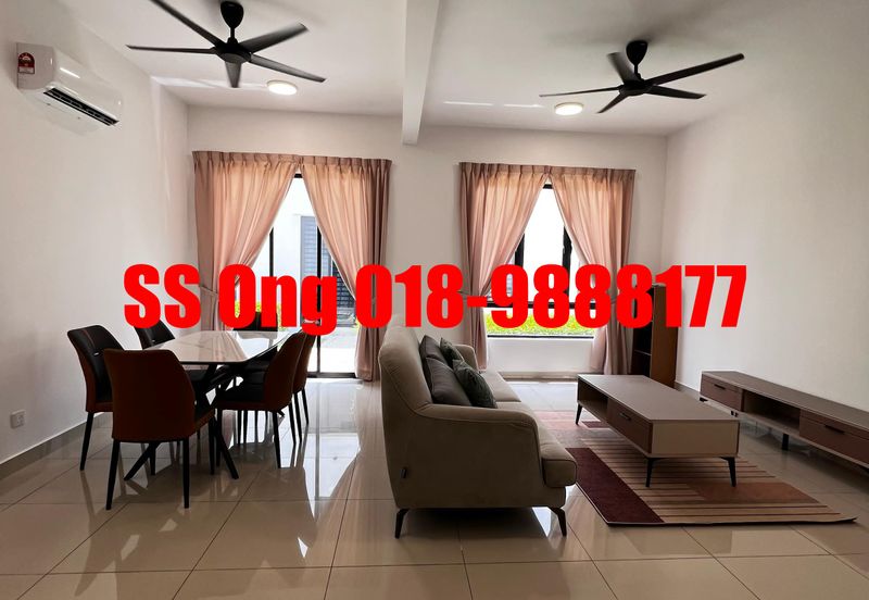 For Rent Townhouse landed at Eco Horizon, Camdon, Batu Kawans Fully Furnished, near to simpang ampat, science park