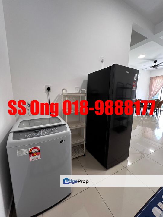 For Rent Townhouse landed at Eco Horizon, Camdon, Batu Kawans Fully Furnished, near to simpang ampat, science park, Penang, Batu Kawan