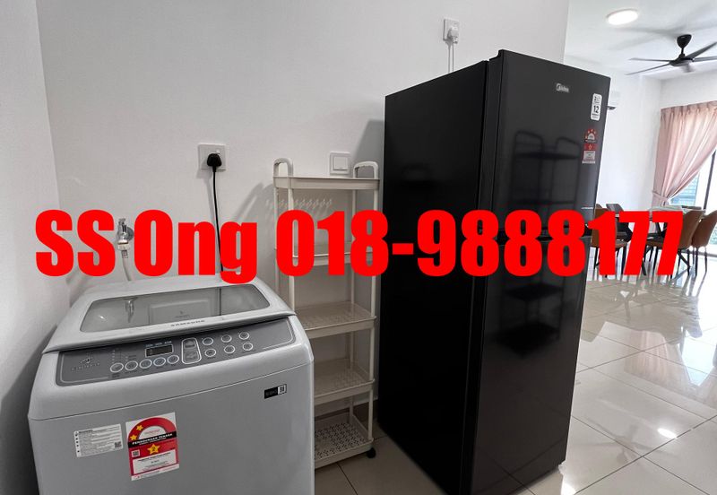 For Rent Townhouse landed at Eco Horizon, Camdon, Batu Kawans Fully Furnished, near to simpang ampat, science park