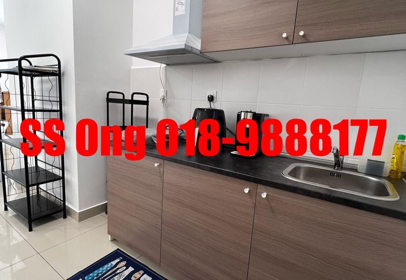 For Rent Townhouse landed at Eco Horizon, Camdon, Batu Kawans Fully Furnished, near to simpang ampat, science park