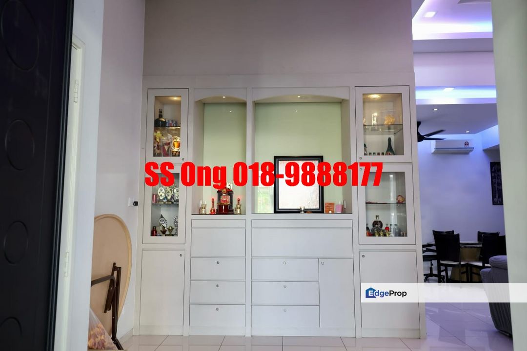 For Sale Zero Lot Bungalow, landed at Tropicale Residency, Machang Bubok, Alma Bukit Mertajam, Penang, fully renovated, Penang, Bukit Mertajam