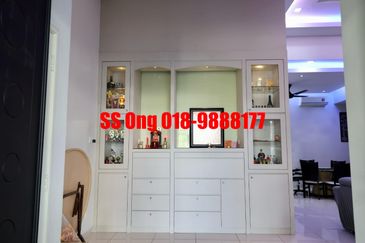 For Sale Zero Lot Bungalow, landed at Tropicale Residency, Machang Bubok, Alma Bukit Mertajam, Penang, fully renovated