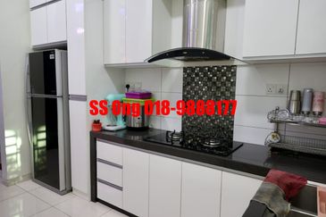 For Sale Zero Lot Bungalow, landed at Tropicale Residency, Machang Bubok, Alma Bukit Mertajam, Penang, fully renovated