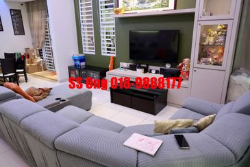 For Sale Zero Lot Bungalow, landed at Tropicale Residency, Machang Bubok, Alma Bukit Mertajam, Penang, fully renovated