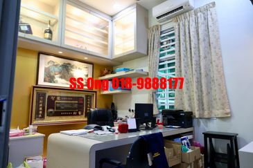 For Sale Zero Lot Bungalow, landed at Tropicale Residency, Machang Bubok, Alma Bukit Mertajam, Penang, fully renovated