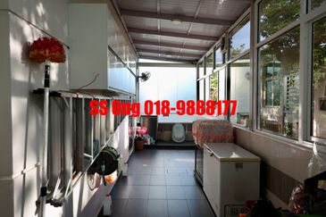 For Sale Zero Lot Bungalow, landed at Tropicale Residency, Machang Bubok, Alma Bukit Mertajam, Penang, fully renovated