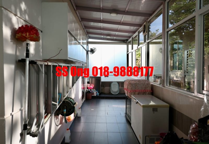 For Sale Zero Lot Bungalow, landed at Tropicale Residency, Machang Bubok, Alma Bukit Mertajam, Penang, fully renovated