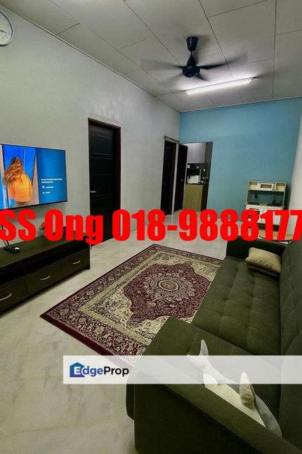 Full Loan Single storey terrace Taman Sejahtera, Alma, Bukit Mertajam for sale, Penang, Alma