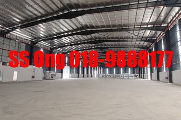 For Rent Double Storey Factory Warehous batu kawan valdor rent No State Consent fee