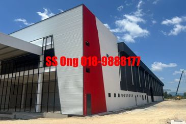 For Rent Double Storey Factory Warehous batu kawan valdor rent No State Consent fee