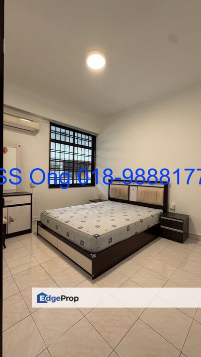 Limau Manis Flat, Bukit Mertajam, Penang for sale, renovated with kitchen cabinet Partial Furnished, Penang, Bukit Mertajam