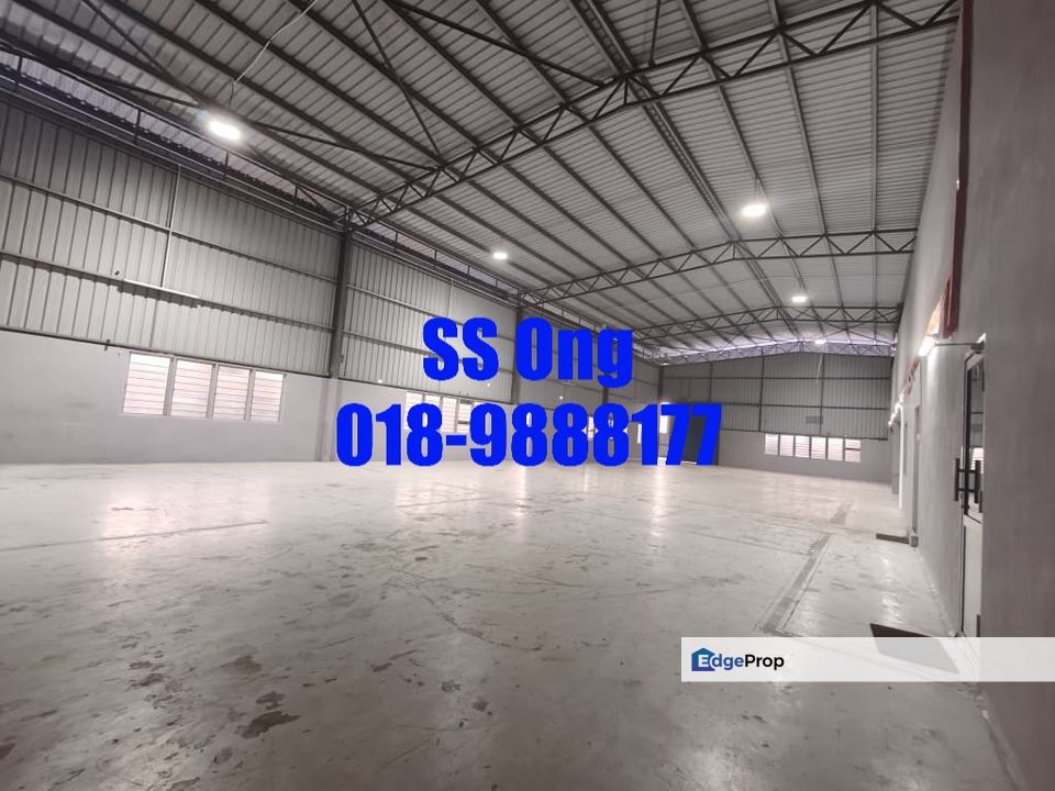 Cheapest 1.5 Storey Factory warehouse at Taman Waja, Kulim, Kedah for rent, Kedah, Kulim