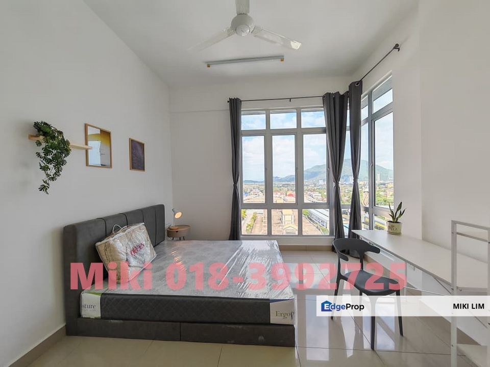 Room For Rent Bandar Perda With Fully Furnished City View @Bukit Mertajam, Penang, Bandar Perda