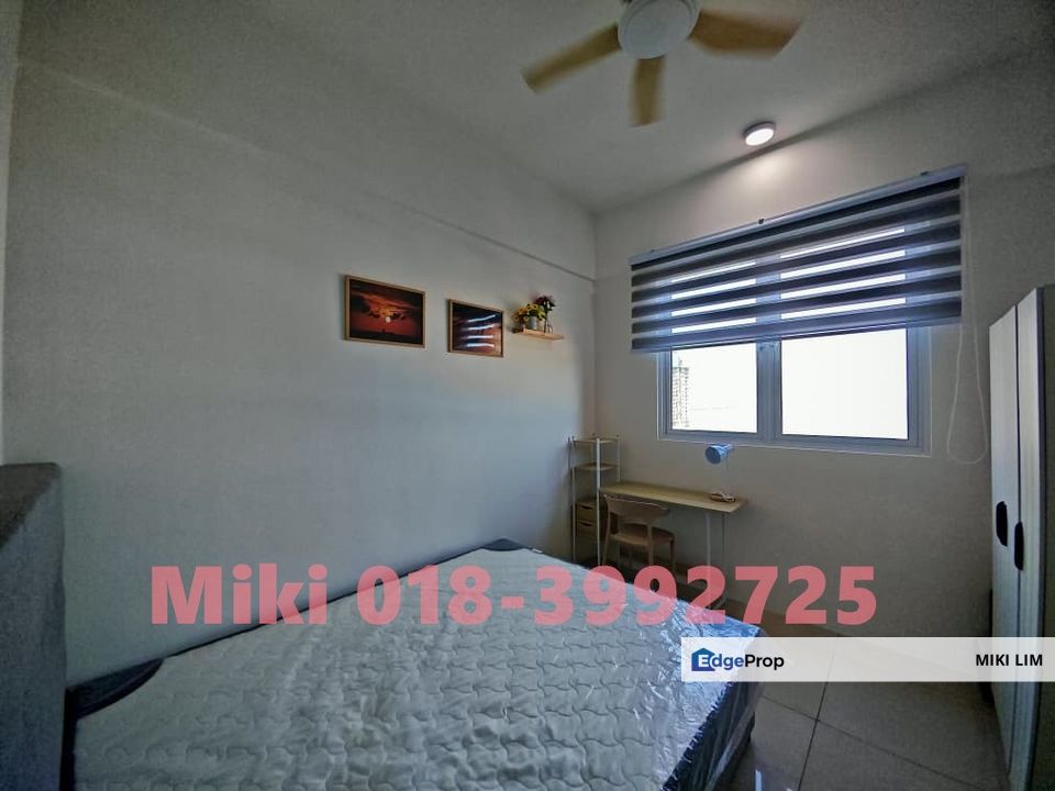 Room For Rent With Fully Furnished @ Bayan Lepas (Near Queenbays), Penang, Bayan Lepas