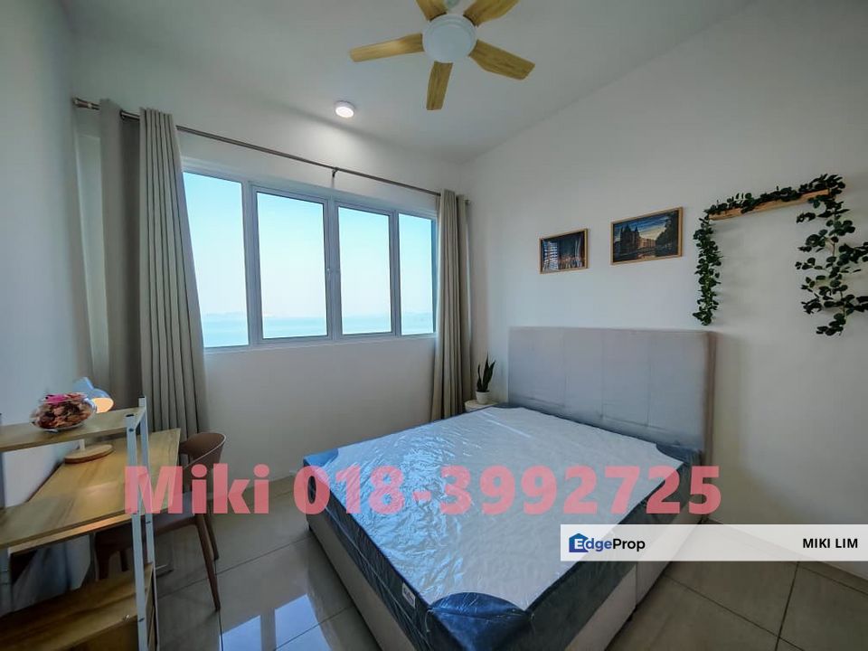 Room For Rent With Fully Furnished Seaview @ Bayan Lepas (Near Queenbays), Penang, Bayan Lepas
