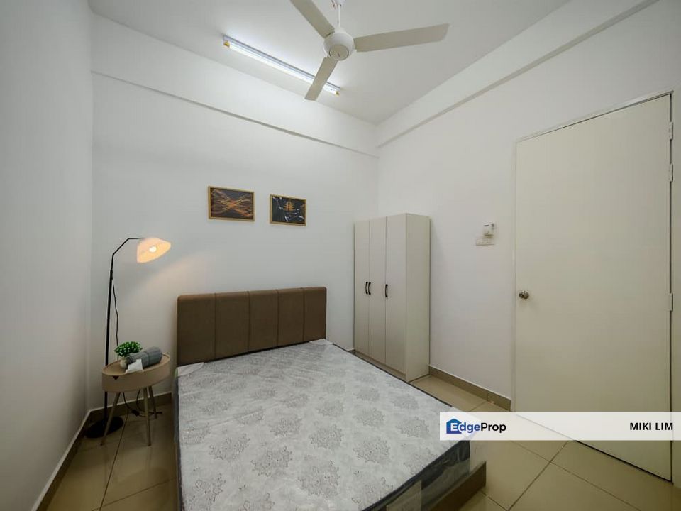 Room For Rent With Fully Furnished @ Bandar Perda Bukit Mertajam, Penang, Bandar Perda