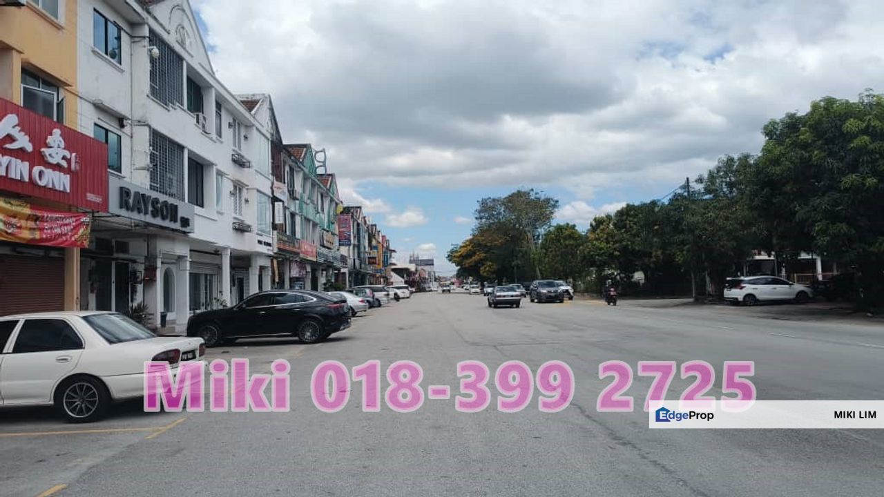 For Sale 3 sty Shop Lot Facing Main Road at Jalan Tembikai@Bukit Mertajam, Penang, Bukit Mertajam