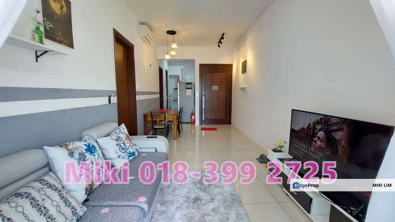 For Rent Queens Waterfront Q2 With 1 Park Fully Furnished & Renovated, Penang, Sungai Nibong