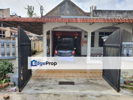 Freehold single storey end lot with land at desa skudai, Johor, Skudai