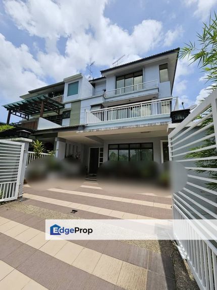 Freehold Unblock View G&G Three Storey Cluster House @ Indah Height 2 For Sale , Johor, Skudai