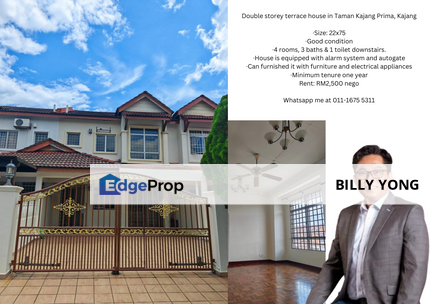 Good condition landed property. Looking for fixed income family nearby Kajang., Selangor, Kajang