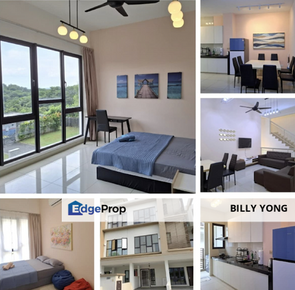 Ready-to-move-in Fully Furnished like AirBNB; Walking distance to Rafflesia Intl. School, Selangor, Puchong South