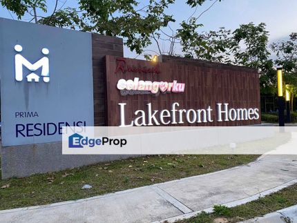 Lelong -PR1MA Lakefront Homes, Cyberjaya- Below Market Value, Selangor, Cyberjaya