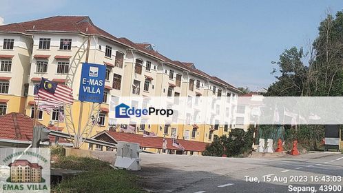 E-Emas Villa,Bandar Baru Salak Tinggi,Sepang,Rumah Lelong Below Market, Selangor, Sepang