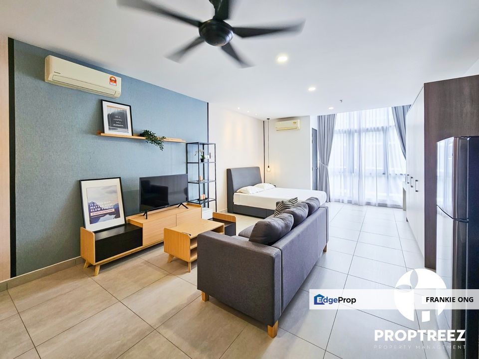 Super Cheap Fully Furnished Studio With Big Balcony Ready For Rent, Kuala Lumpur, 