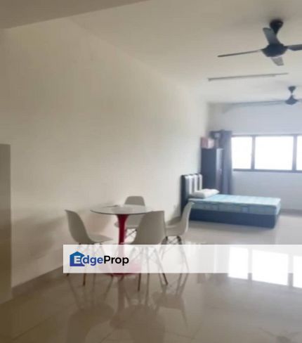 Super Cheap Partially Furnished Studio Unit Ready For Rent, Selangor, Seri Kembangan