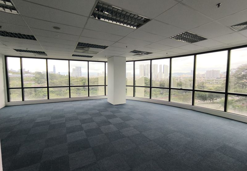 Union Tower Desa Commercial Center office lot for rent by UOA Group.