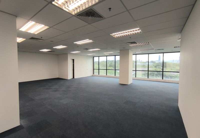Union Tower Desa Commercial Center office lot for rent by UOA Group.