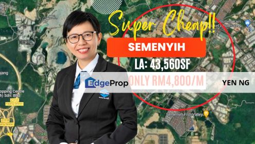 Flat Land for Rent @ Sungai Lalang, Semenyih (Surrounded by Factory), Selangor, Semenyih