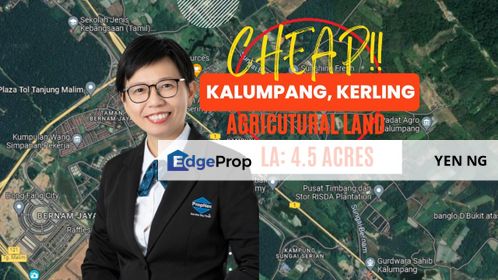 Cheap Agricultural Land for Sale at Kalumpang, Kerling, Selangor, Selangor, Kerling