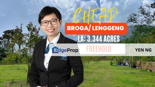 Cheap Freehold Agricultural Land for Sale at Lenggeng, Negeri Sembilan, Negeri Sembilan, Seremban