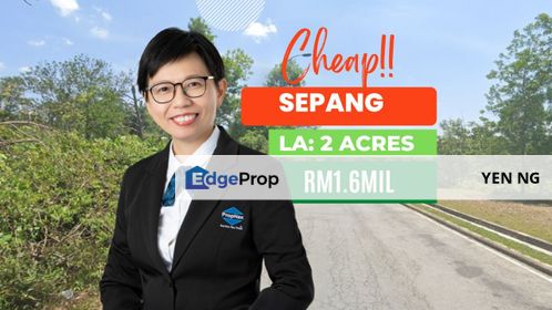 Cheap Agricultural Land Zoned Residential For sale at Bandar Baru Salak Tinggi, Sepang, Selangor, Selangor, Sepang